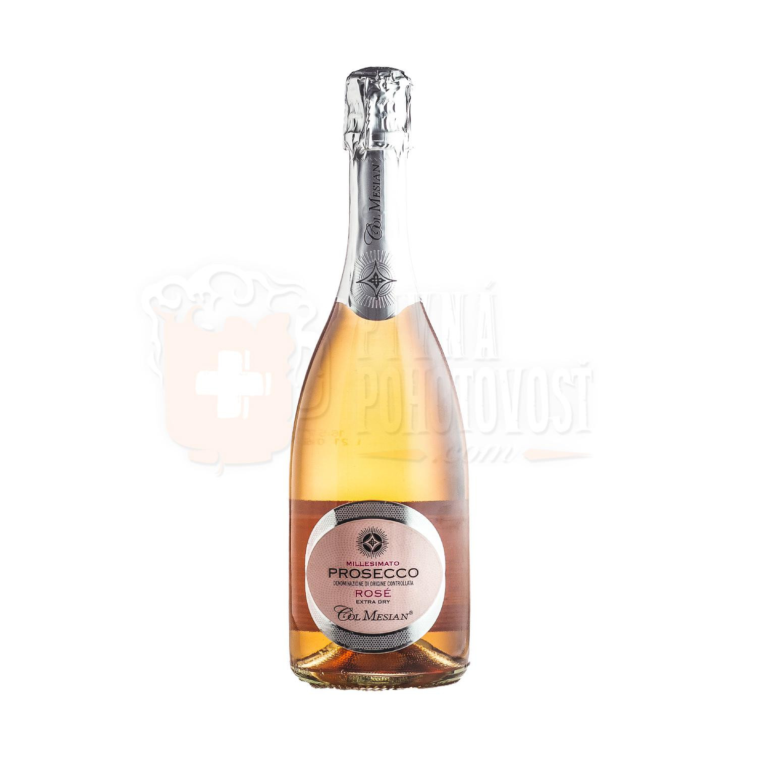 Prosecco Col Mesian Rosé Millesimato Extra Dry Doc 0 75l Pivná