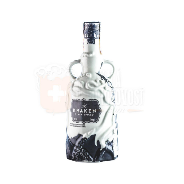 Kraken Black Spiced biela fľaša 0,7l 40%