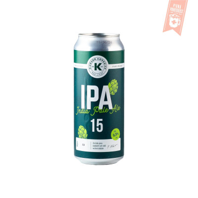 Kamenická IPA 15 0,5l PLECH