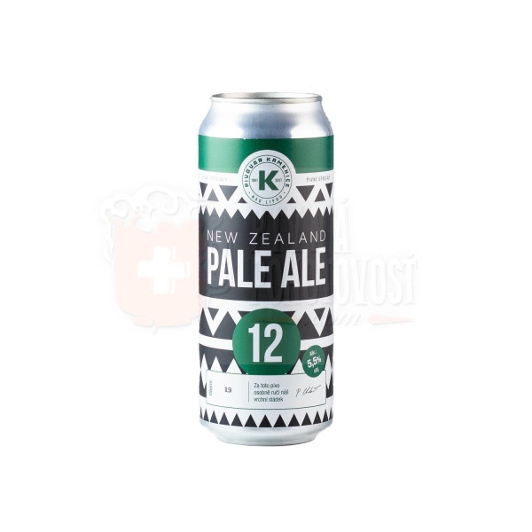 Kamenická New Zealand Pale Ale 12° 0,5l PLECH