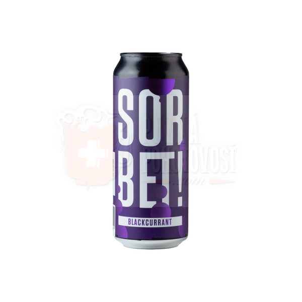 Sibeeria Sorbet Blackcurrant 11° 0,5l  PLECH