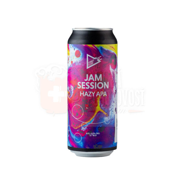 Funky Fluid Jam Session Hazy APA 12° 0,5l PLECH