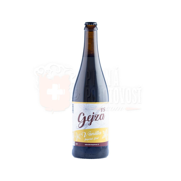 Wywar Gejza Vanilla Imperial Stout 18° 0,75l