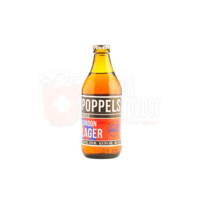 Poppels, London Lager 5% 0,33l