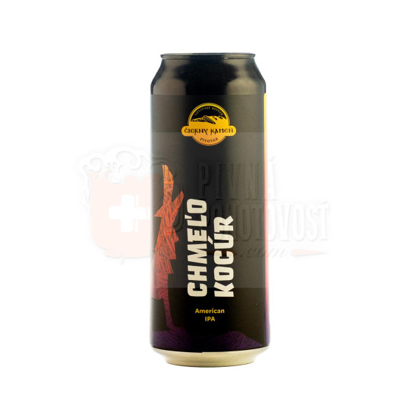 Čierny kameň Chmeľo kocúr American IPA 14° 6,0% 0,5l PLECH